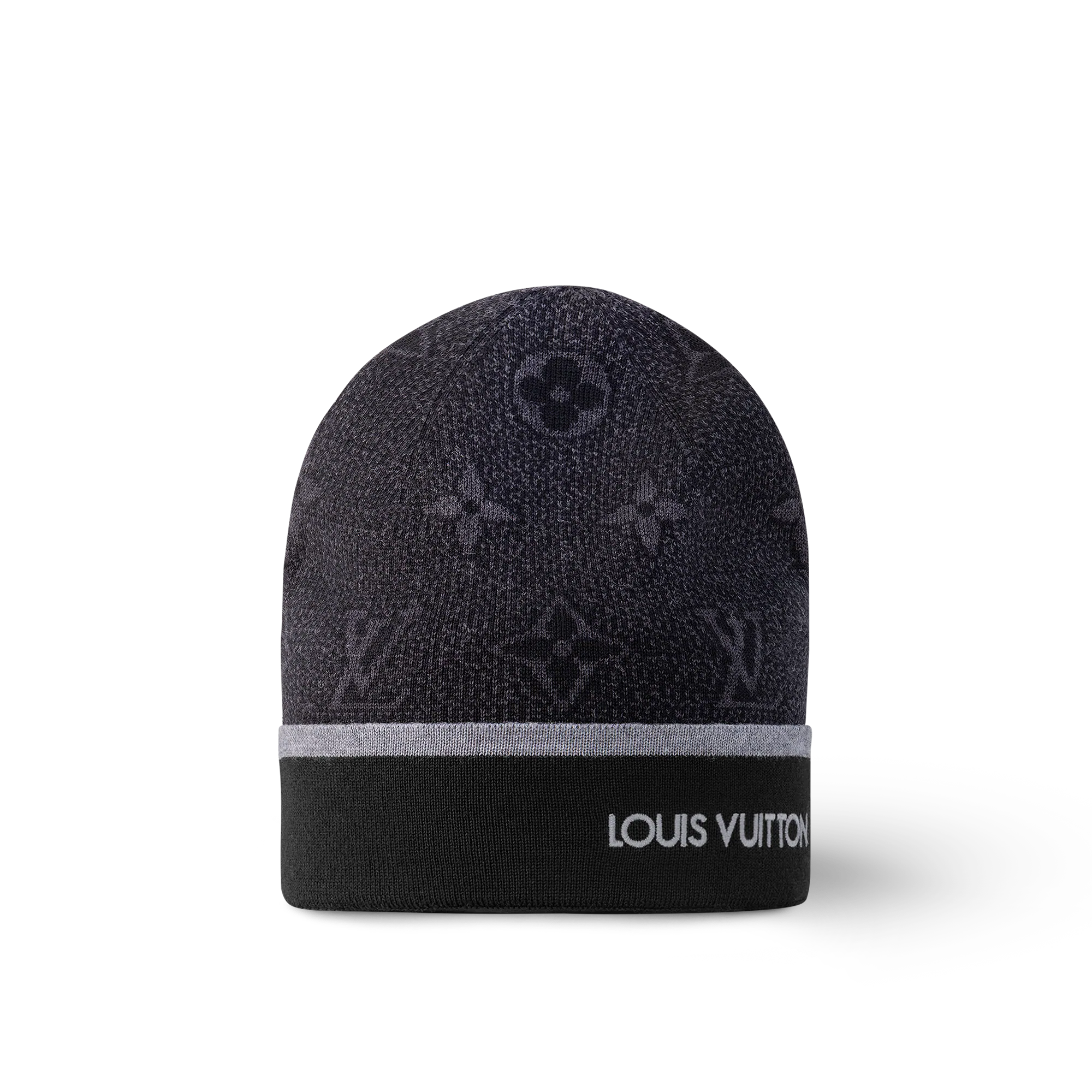 Bonnet et Écharpe My Monogram Éclipse Noir