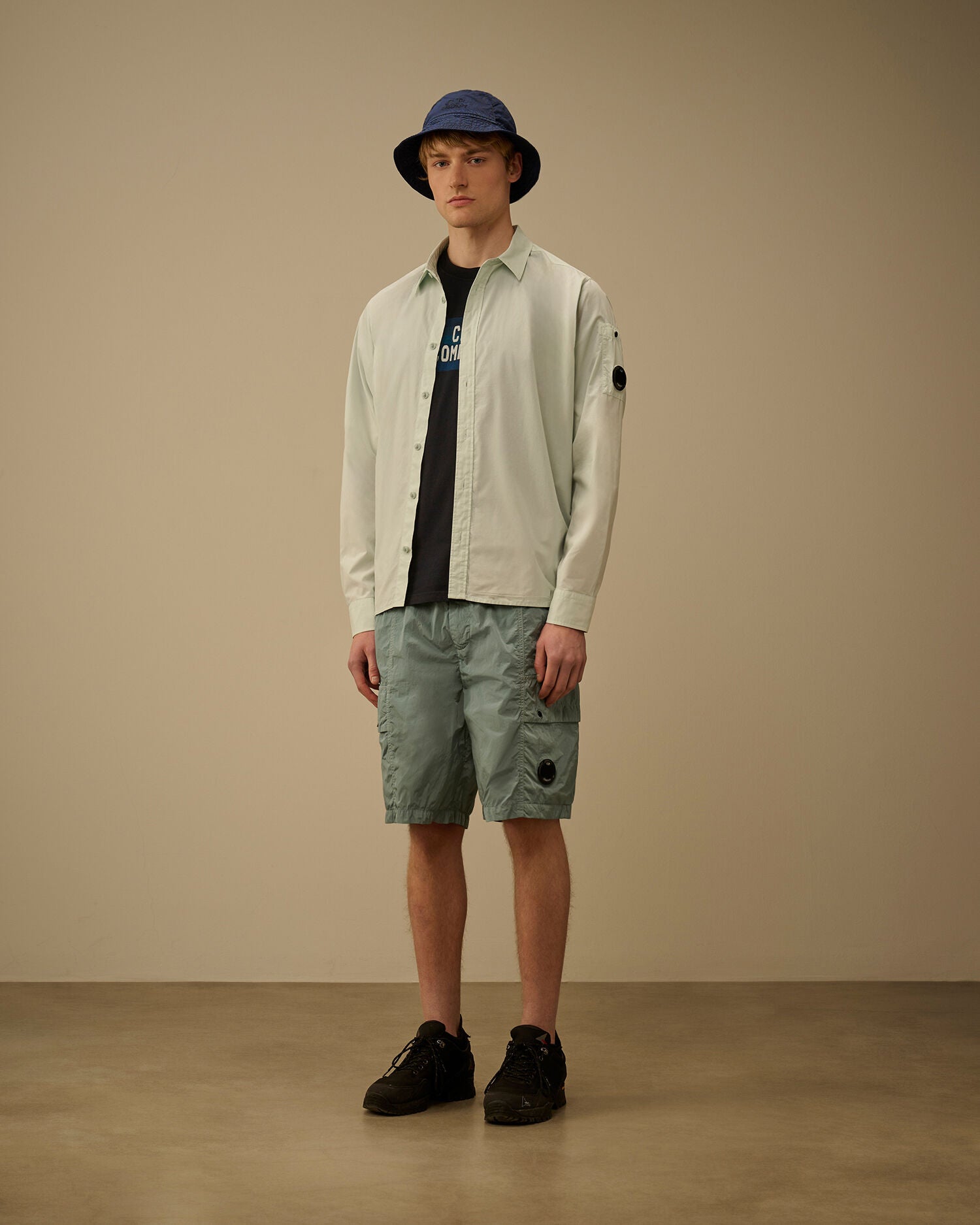 Short CP Company silver blue