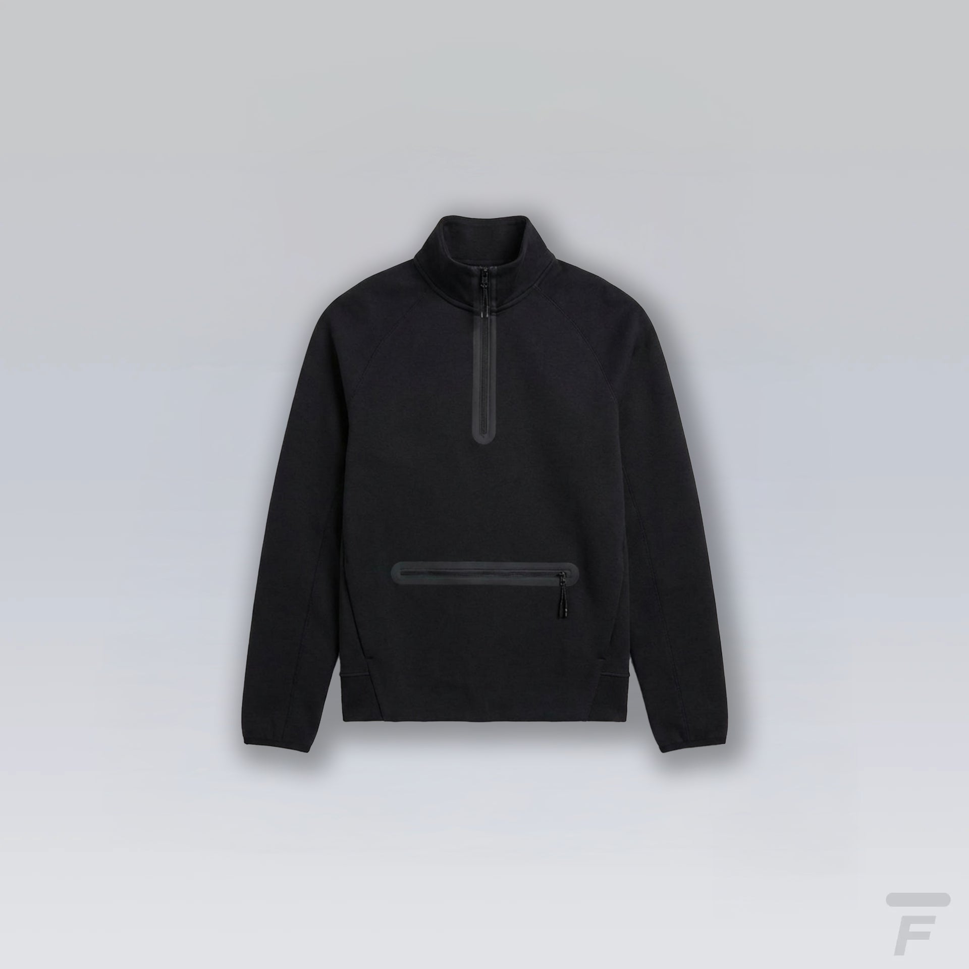 Veste demi-zippée “kangourou” Tech Fleece Noire