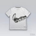 T-shirt de Running Division Squelette "MILER" Blanc
