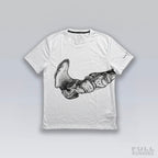 T-shirt de Running Division Squelette "MILER" Blanc