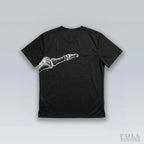 T-shirt de Running Division Squelette "MILER" Noir