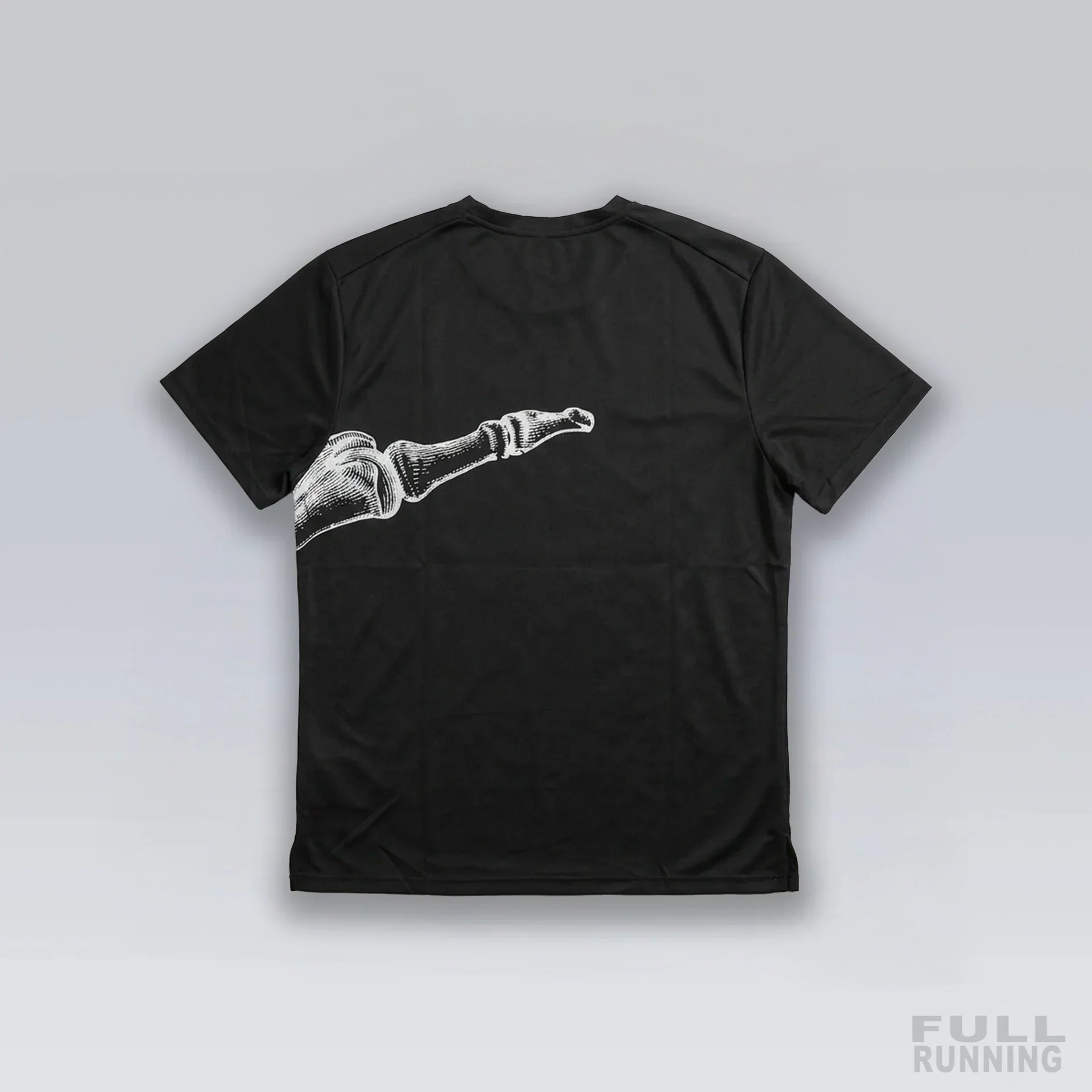 T-shirt de Running Division Squelette "MILER" Noir